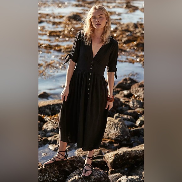 Free People - Love of my life midi dress - Picture 1 of 16